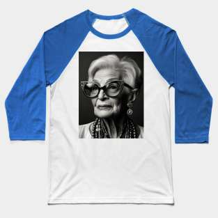 Iris Apfel Baseball T-Shirt